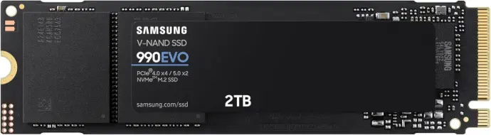 Samsung 990 EVO SSD 2TB M.2 2280