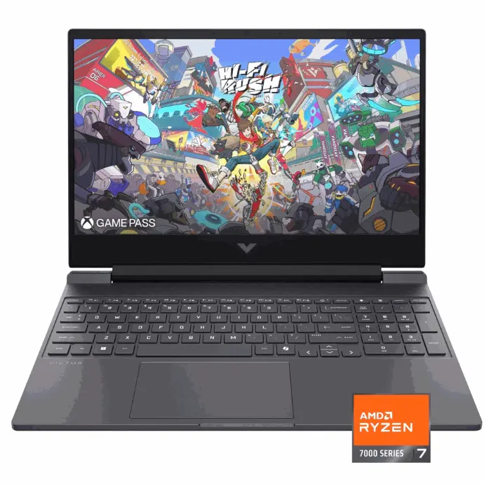 HP Victus 15.6" AMD Ryzen 7 7445HS 16GB DDR5 RTX 4050 SSD 512GB