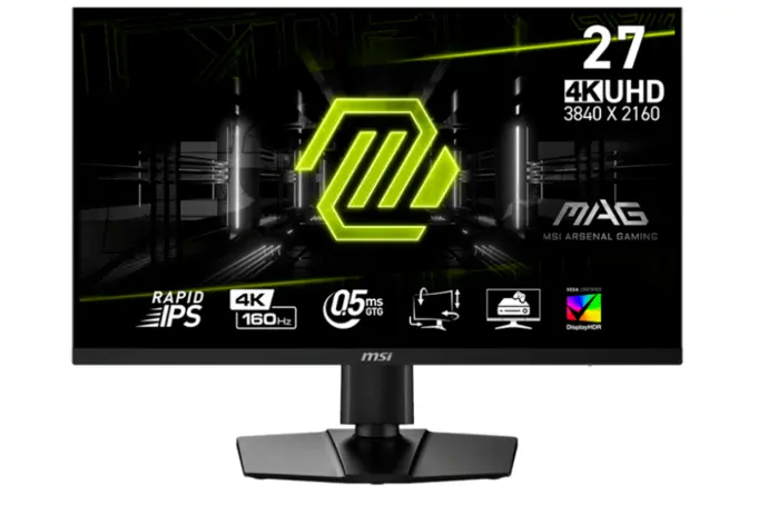 MSI MAG274UPF E2 27" 160 Hz Rapid IPS 4K UHD 3840 x 2160 0.5MS