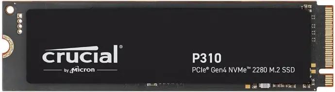 Crucial P310 2TB 2280 PCIe Gen4 NVMe M.2 SSD 7,100 MB/s 
