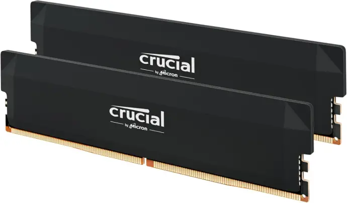 Crucial Pro 32GB DDR5 RAM Kit (2x16GB) CL36 6000MHz