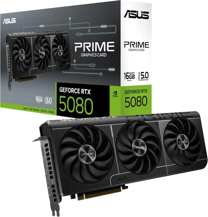 ASUS The SFF-Ready Prime GeForce RTX 5080 16GB GDDR7