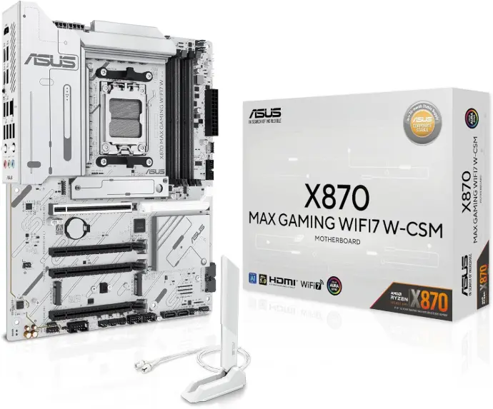 ASUS X870 MAX GAMING WIFI7 W AMD AM5