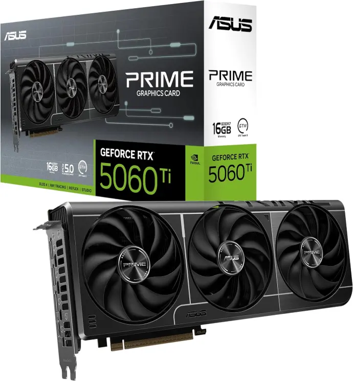 ASUS SFF Prime RTX 5060 Ti 16GB GDDR7