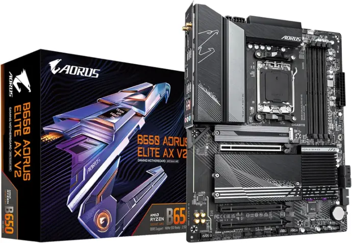 GIGABYTE B650 AORUS Elite AX V2 WIFI ATX DDR5