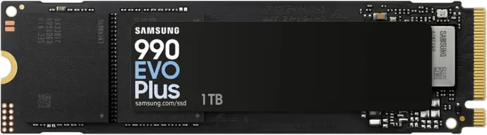 SAMSUNG 990 EVO Plus SSD 1TB PCIe Gen 4x4 Gen 5x2