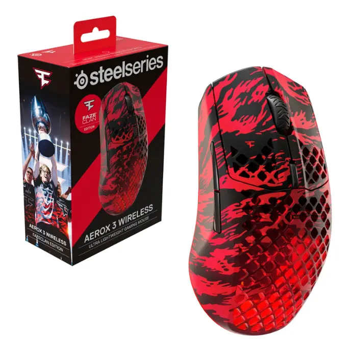 SteelSeries Aerox 3 Wireless: Faze Clan Edition