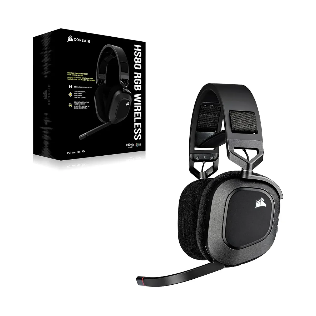 CORSAIR HS80 RGB WIRELESS