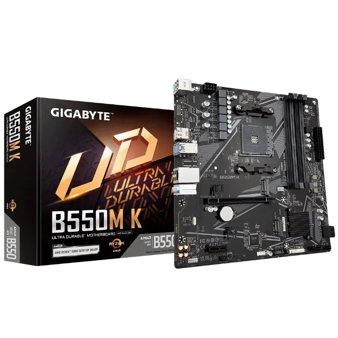 GIGABYTE B550M K AMD AM4 DDR4