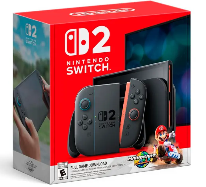 Nintendo Switch 2 Consola + Mario Kart World Bundle 