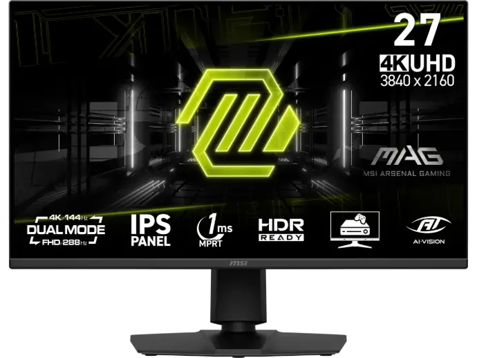MSI MAG 275UPD E14 27" IPS UHD 3840 x 2160 (4K) 1 ms 288Hz