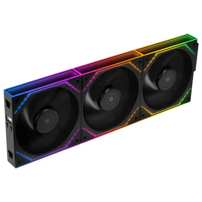 Thermalright TL-M12Q X3 120mm ARGB PC Case Fans Conexión en cadena