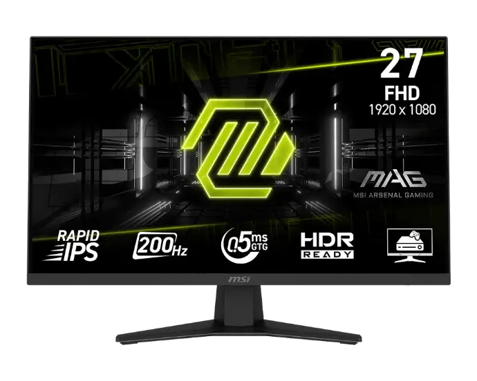 MSI MAG 274F 27" 200 Hz Rapid IPS 0.5ms 1920 x 1080