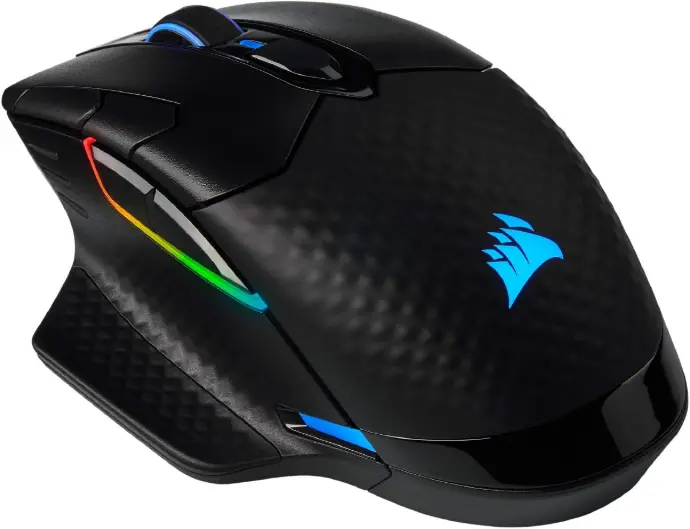 Corsair Dark CORE RGB PRO Wireless/Wired FPS MOBA Gaming Mouse