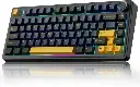 AULA F75 75% Wireless Teclado Mecanico Cool Black