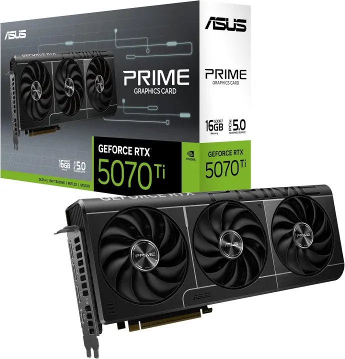 ASUS SFF-Ready Prime  RTX 5070 Ti 16GB GDDR7 PCIE 5.0