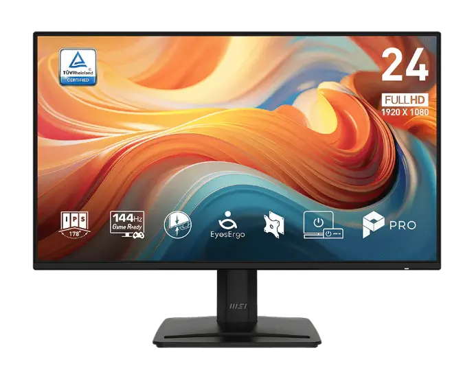 MSI PRO MP242 E14A 24" PLANA FHD 1920X1080 144 HZ IPS