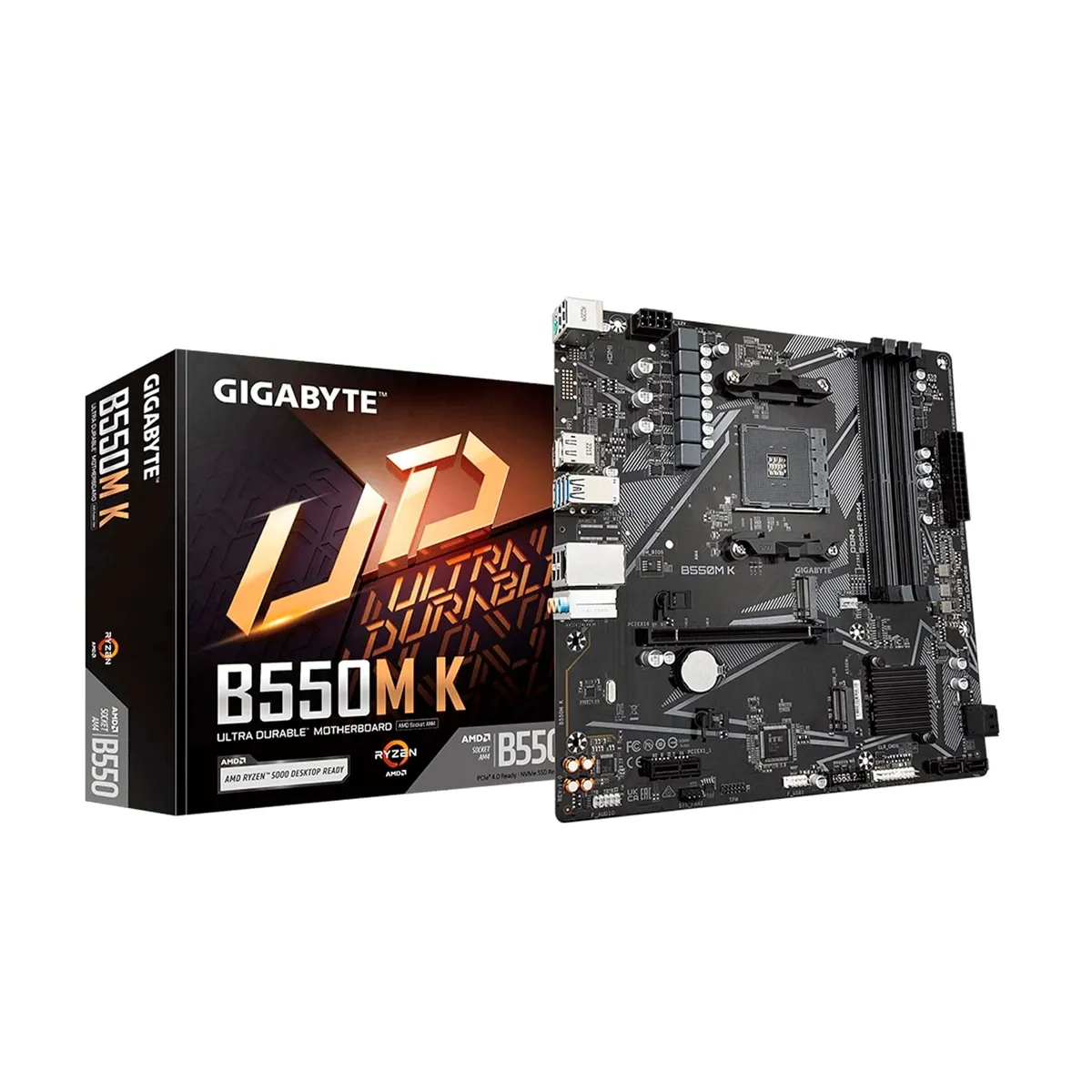GIGABYTE B550M K AMD AM4 DDR4