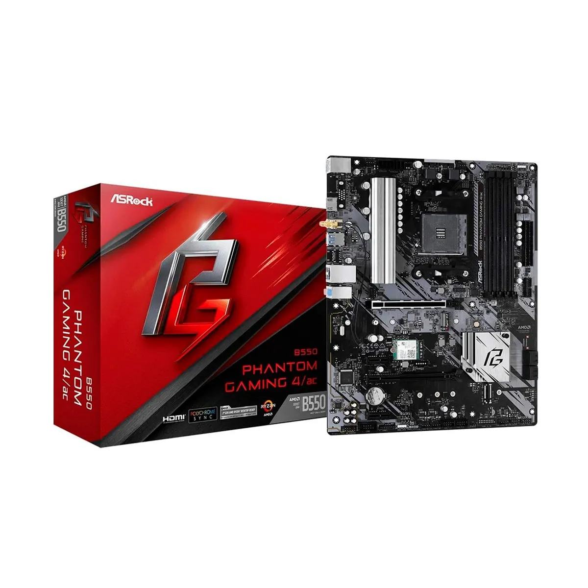 ASRock B550 Phantom Gaming 4 AC WIFI DDR4