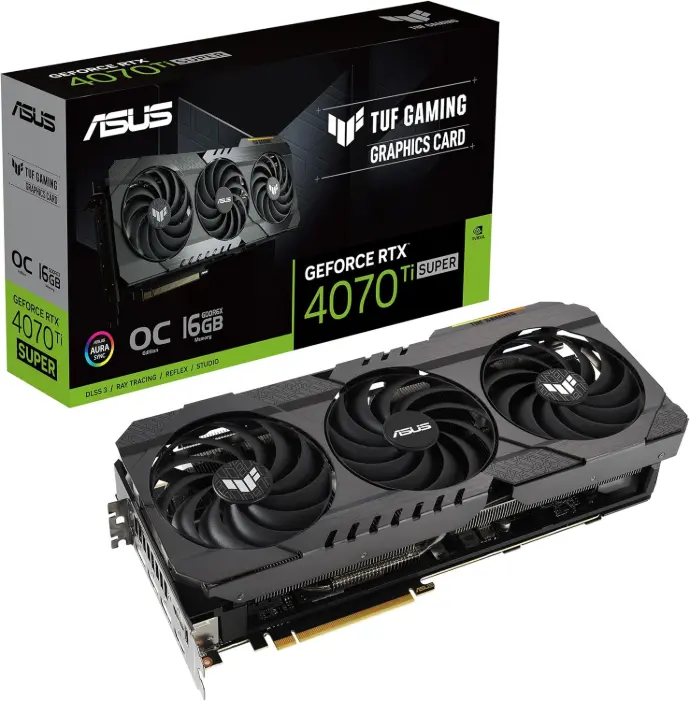 ASUS TUF RTX 4070 Ti Super OG OC Edition PCIe 4.0 16GB GDDR6X