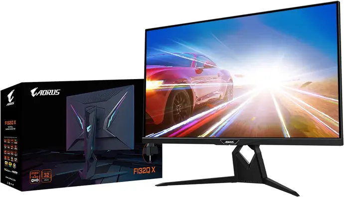 Gigabyte AORUS FI32Q-X 32"QHD SS IPS KVM 2560x1440 240 Hz 1 ms