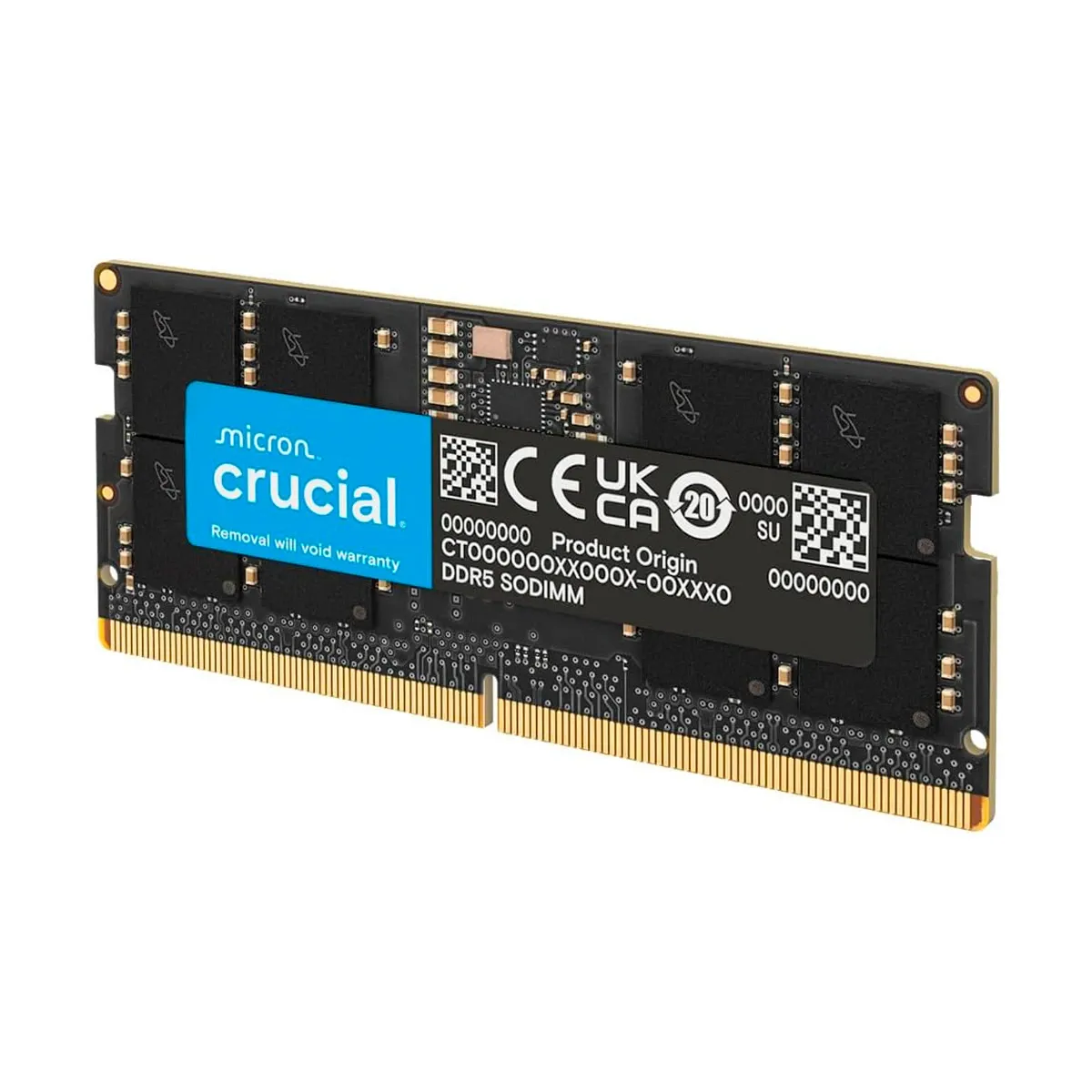 8GB CRUCIAL 4800MHZ LAPTOP DDR5