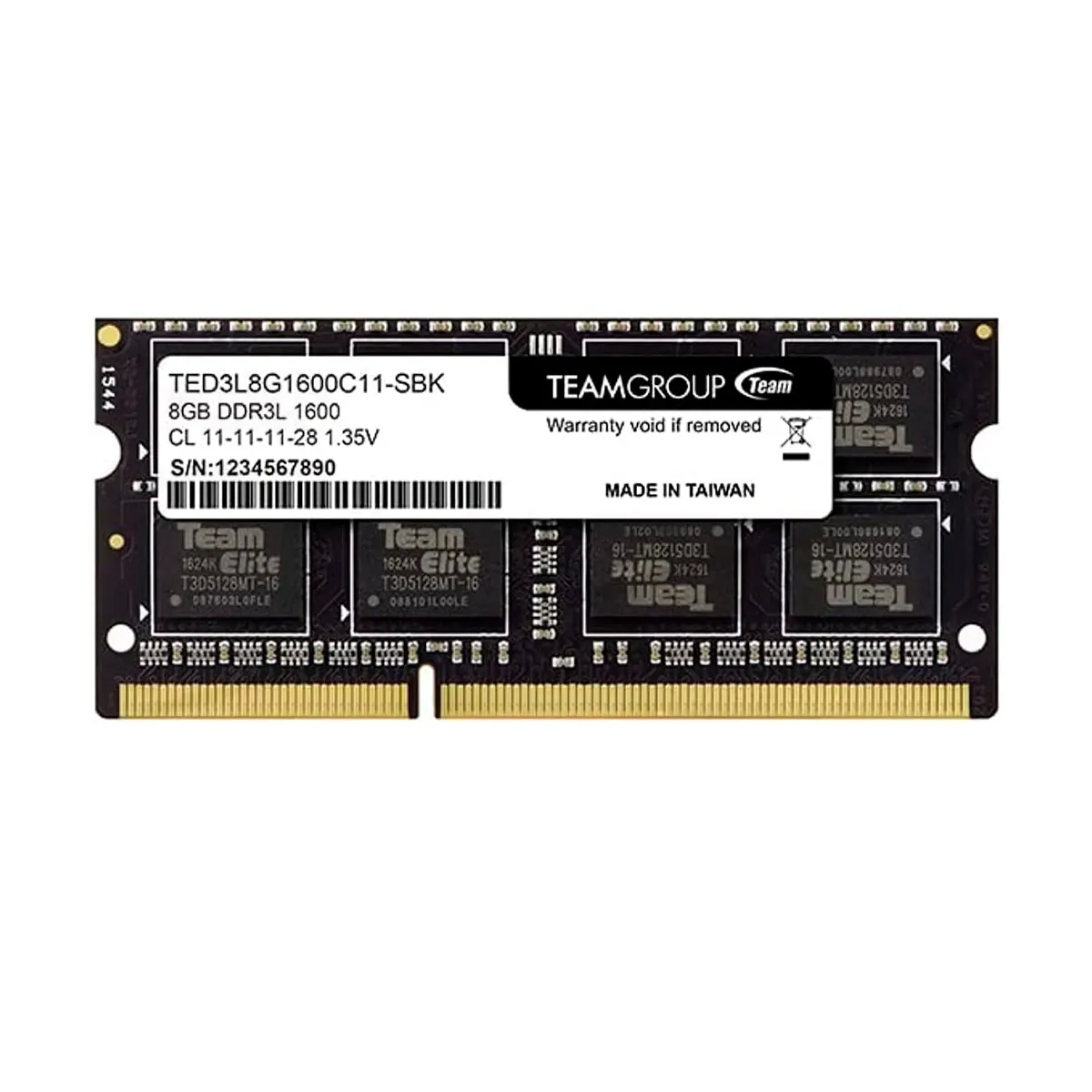 TEAMGROUP Elite 8GB DDR3 1600MHZ LAPTOP