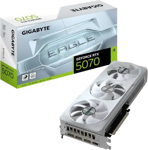 GIGABYTE RTX 5070 Eagle OC ICE SFF 12GB 256 bits GDDR7 PCIe 5.0