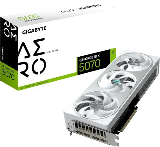 GIGABYTE RTX 5070 AERO OC 12GB 256-bit GDDR7 PCIe 5.0