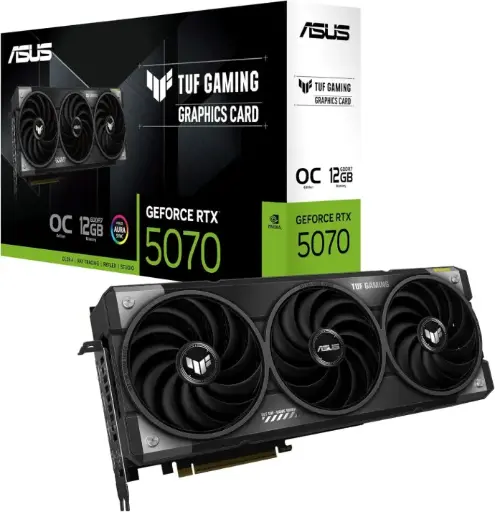 ASUS TUF RTX 5070 12GB GDDR7 OC Edition PCIe® 5.0