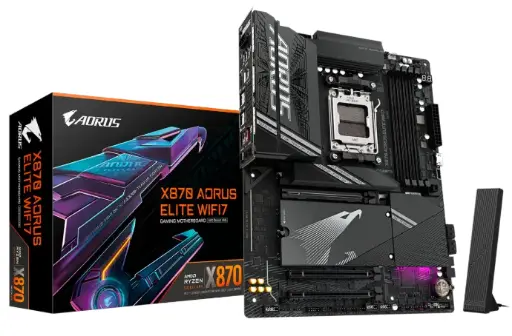 GIGABYTE X870 AORUS ELITE WIFI7 AM5 LGA 1718 