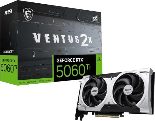 MSI Gaming RTX 5060 Ti 8G Ventus 2X OC Plus 8GB GDDR7