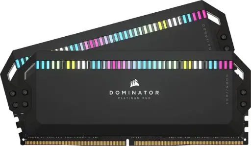 CORSAIR DOMINATOR PLATINUM RGB DDR5 RAM 32 GB (2 x 16 GB) 5600 MHz