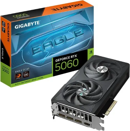 GIGABYTE RTX 5060 Eagle OC 8GB 128-bit GDDR7 PCIe 5.0