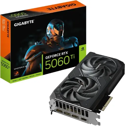GIGABYTE RTX 5060 Ti WINDFORCE 8GB 128-bit GDDR7