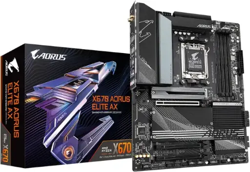 GIGABYTE X670 AORUS Elite AX DDR5 AMD AM5