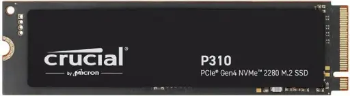 Crucial P310 1TB 2280 PCIe Gen4 NVMe M.2 SSD 7,100 MB/s