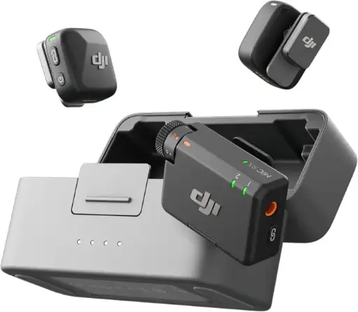 DJI Mic Mini (2 TX + 1 RX + estuche de carga)