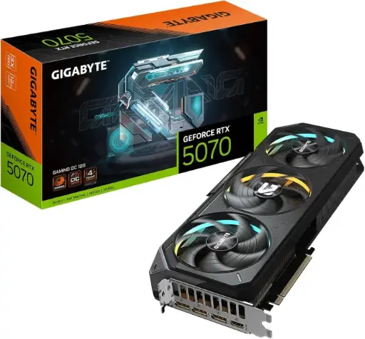 GIGABYTE RTX 5070 GAMING OC 12GB GDDR7 PCIe 5.0