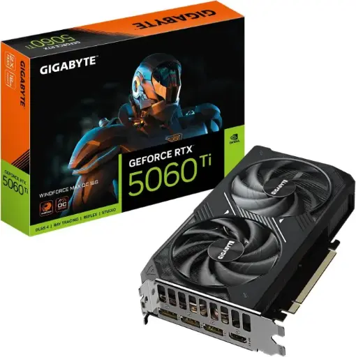 GIGABYTE RTX 5060 Ti WINDFORCE MAX OC 16G