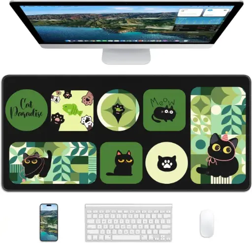 Gaming Mousepad XXL Cute Kitty