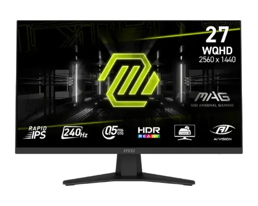 MSI MAG 274QF X24 27"240 Hz Rapid IPS 0.5ms 2560X1440 (2K)