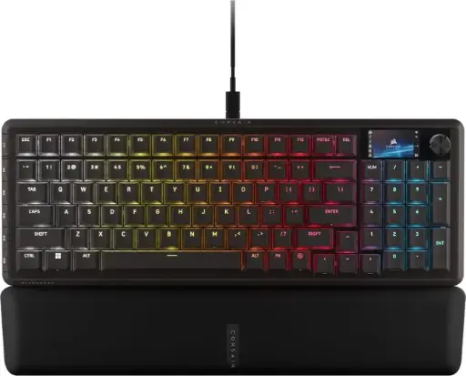 Corsair Vanguard 96 MLX Fusion Tactile Switches 8000Hz Polling LCD Display