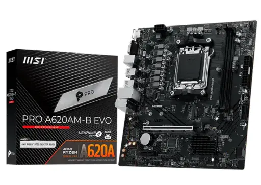 MSI PRO A620AM-B EVO AM5 MATX DDR5