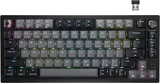 Corsair K65 Plus Wireless 75% RGB Hot-Swappable 