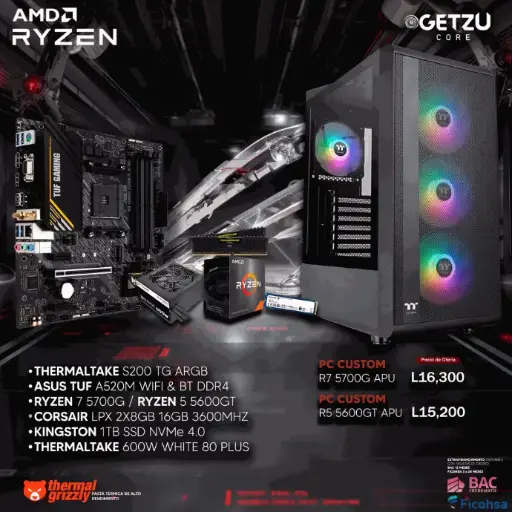 PC GAMING R5 5600G/ R7 5700G APU
