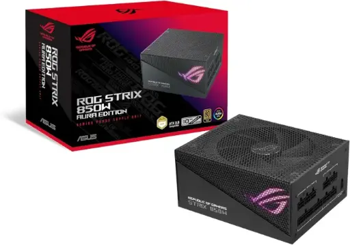 ASUS ROG Strix 850W Gold Aura Edition Gold 80+, ATX 3.0 PCIe Gen 5.0